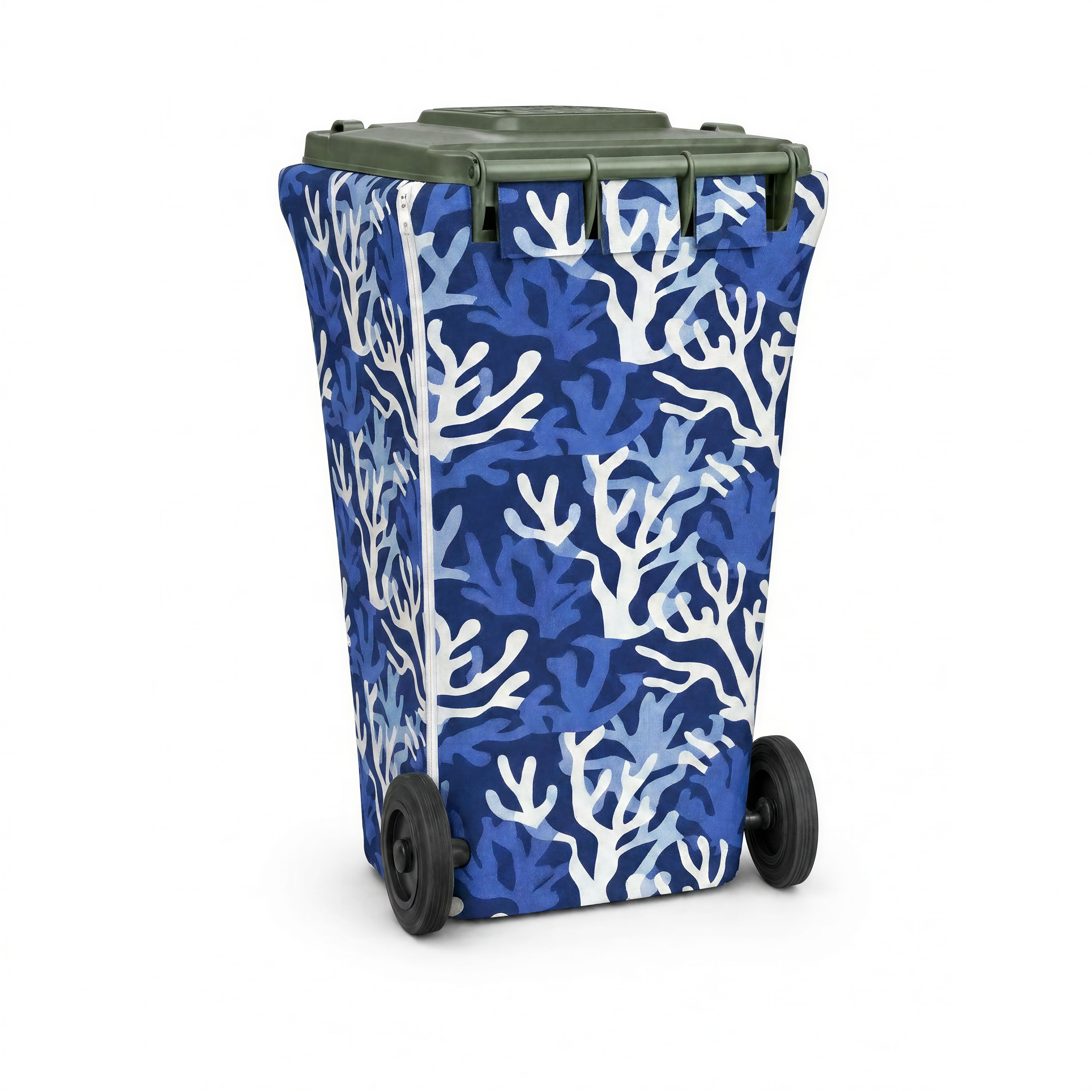 Coral Coast wheelie bin cover, back view